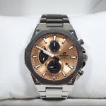 Casio Edifice Solar Salmon Dial Chronograph Men's Solar Watch EFS-S570D-5AUEF