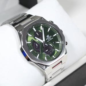 Casio Edifice Solar Green Dial Chronograph Men's Solar Watch EFS-S570D-3AUEF