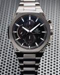 Casio Men's Edifice Slim Line Solar Power Date Watch 44mm EFS-S570DC-1ACR