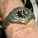 Citizen 90s Vintage WR200 Solar-Tech All Titanium Diver Watch 40mm STYLING!