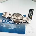 Seiko Prospex Silver Dial Solar Speedtimer 41.4mm Chronograph Men’s Watch SSC911