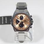 Casio Edifice Solar Salmon Dial Chronograph Men's Solar Watch EFS-S570D-5AUEF