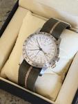 GLYCINE Airman "THE CHIEF" GMT Men's Watch AUTOMATIC GL 0473 Barely If Ever Worn