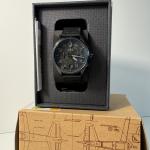 AVI-8 Spitfire Lock Chronograph Watch 42mm Slate Black AV-4089-03