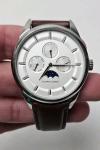 Filippo Loreti Multifunction Moon Phase Men's Classic Slim Quartz Watch Basilica