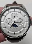 Filippo Loreti Multifunction Moon Phase Men's Classic Slim Quartz Watch Basilica