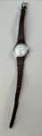 Vintage DOXA Anti Magnetic Winding Women's Wristwatch Swiss Made Snakeskin Strap
