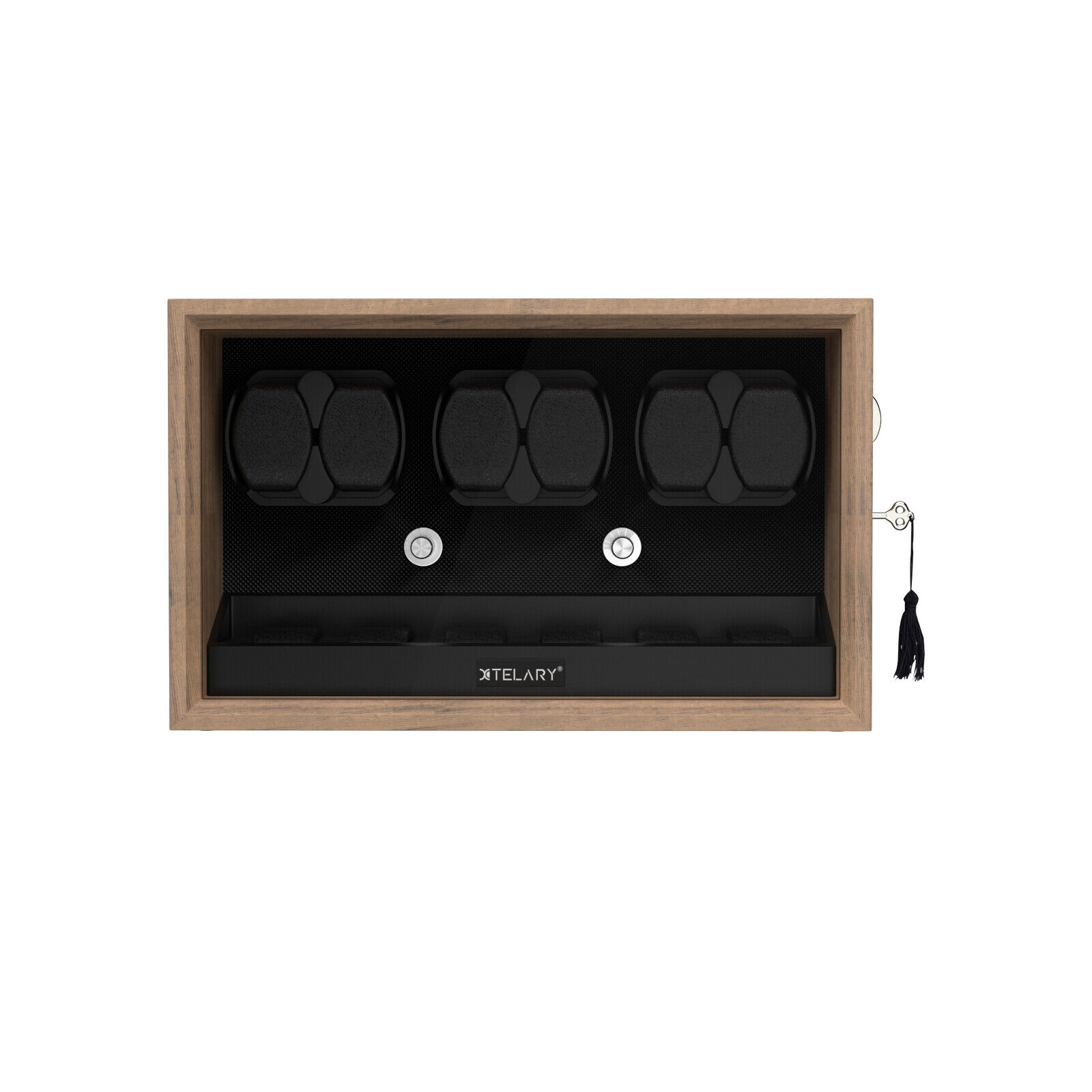 LED Automatic Watch Winders with 6 Storage Box
