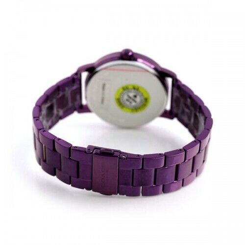 Coach Women's Grand Purple Dial Watch