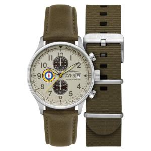 AVI-8 Hawker Hurricane Classic Chronograph Khaki Green