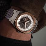 Thomas Earnshaw Drake Skeleton Automatic Silver Rose Gold Watch - Brand New