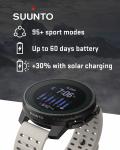 SUUNTO Vertical Adventure GPS Solar Steel Watch Sand Offline Map