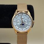 Filippo Loreti Venice Moonphase Silver Mesh Watch