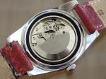 Vintage Jumbo Swiss Pesag Automatic Dive Watch - "Ghost" Red Bezel & Serviced