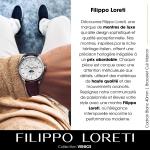 FILIPPO LORETI | Venice - Watches for Men, Moonphase, Multiphase - 40mm Stain...