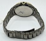 Seiko SNE506 Coutura Diamond Collection Solar Date Black Band & Dial Men's Watch