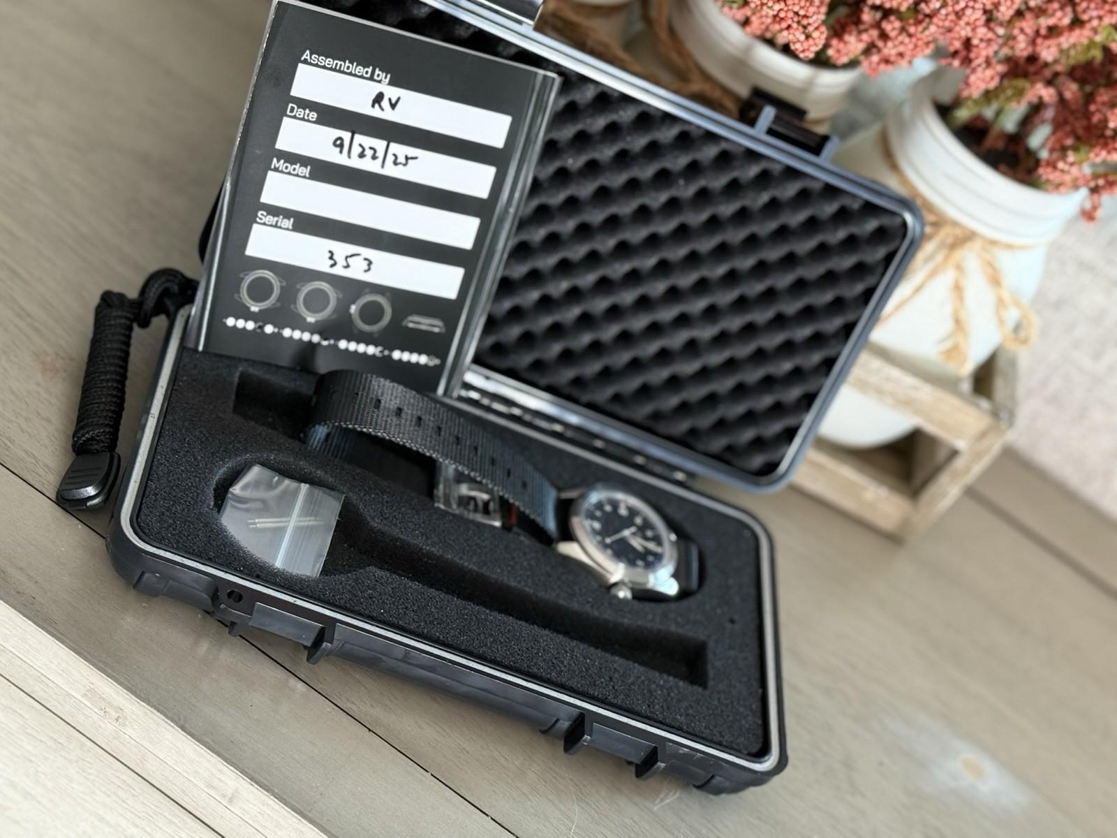 Sangin Instruments Kingmaker Watch Full Kit Box Papers New Unworn Free Shipping