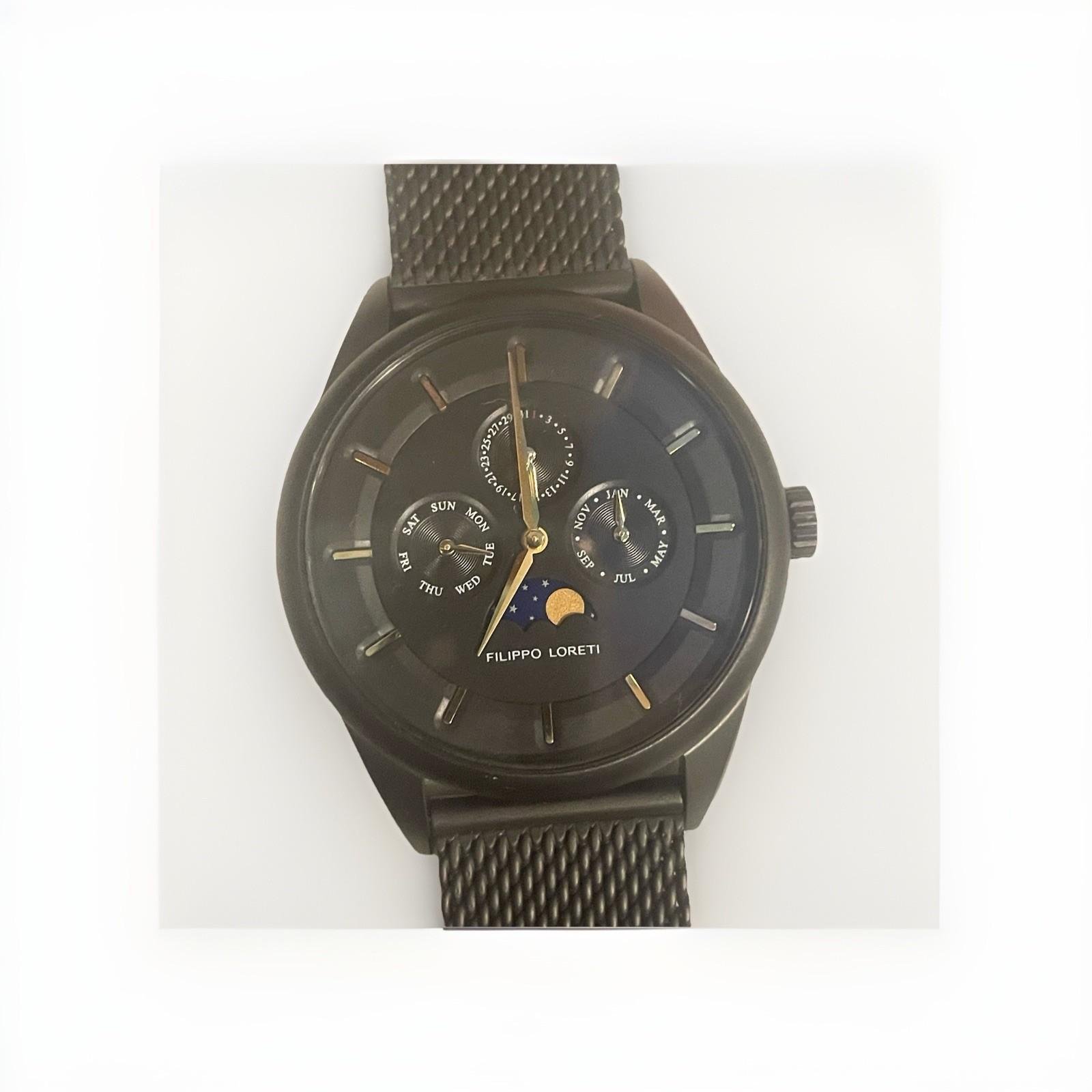 Filippo Loreti Men's Watch Black