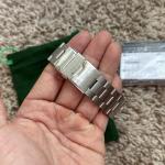 Glycine Combat Sub 42mm GL1058 Quartz Stainless Steel Mens Watch Green Rose Gold