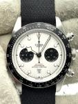 Tudor Black Bay Chronograph White Dial Canvas Strap 79360N Box & Papers 2022
