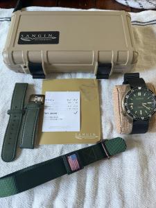 Sangin Instruments SOG Limited Edition Kinetic II Watch Complete Set/Extra Strap