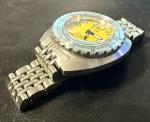 Maranez Samui SS Dive Automatic Watch Yellow Based on Doxa Divingstar Stainless