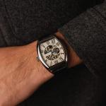 Thomas Earnshaw Beauchamp Automatic Skeleton Morning Coat White Watch - Brand Ne