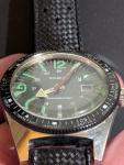 Wolbrook Skindiver Vintage Watch Original Working Condition