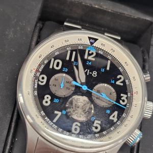 AVI-8 Hawker Hurricane Eagle Squadron Cal. Lt Ed 400/1000 Men's Watch - 7-1/2"