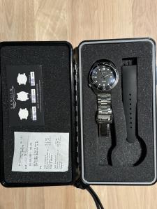 Sangin Instruments Neptune V2 Watch (Brushed Silver) AUTOMATIC DIVER