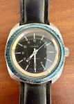 Vintage 1960’s Skin Diver World Timer Men’s Wrist Watch Cleaned & Serviced