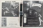 Vintage 1960’s Skin Diver World Timer Men’s Wrist Watch Cleaned & Serviced