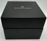 Marathon TSAR Men's Black Watch - WW194007-0130 W/ Box & Manual