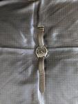filippo loreti mens watch quartz grey dial and band 43mm, 9mm thick