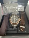 Glycine Combat Sub GMT 42 Men's Stainless Steel Watch GL0422