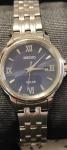 Seiko SUT347 Solar Ladies Watch 29mm Blue Dial Stainless Steel.