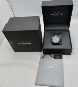 GLYCINE Used with translation Combat Sub 42 Automatic Men's Watch Black