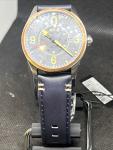 AVI-8 Spitfire Smith 42mm Automatic Wristwatch AV-4090-05 Distressed Blue
