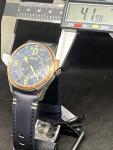 AVI-8 Spitfire Smith 42mm Automatic Wristwatch AV-4090-05 Distressed Blue