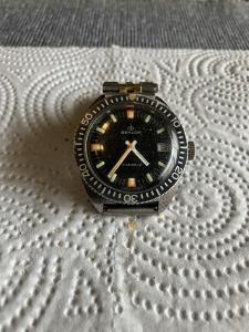 Vintage 1960s Baylor Diver Manual Wind Men's Watch