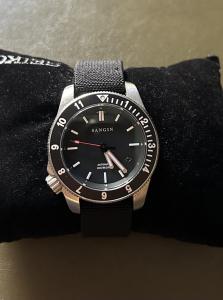 Sangin Instruments - Atlas (Version 1) Automatic Watch (Brushed Stainless Steel)