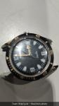 Vintage Timex 9677 4170 Bakelite Skin Diver Date Mens Electric Wristwatc G2U