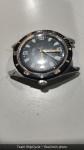 Vintage Timex 9677 4170 Bakelite Skin Diver Date Mens Electric Wristwatc G2U