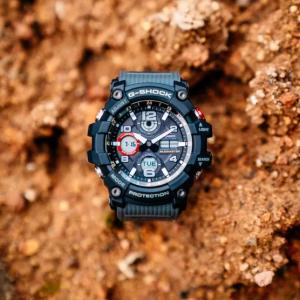 Casio Master G-Shock Mudmaster Men's Solar Power Watch GSG100-1A8WC
