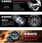 Casio Master G-Shock Mudmaster Men's Solar Power Watch GSG100-1A8WC
