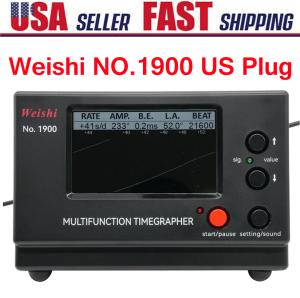 Weishi US Plug No.1900 Timegrapher Watch Testing Tool Watch Tester for Repairers