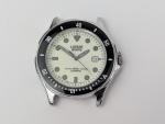 Vtg NEW OLD STOCK Lorus 100m Diver Watch V532-7F70 Black Bezel Luminous Dial 