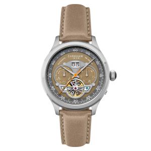 Thomas Earnshaw Baron Stainless Steel 43mm Automatic Wristwatch ES-8187-06