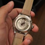 Thomas Earnshaw Baron Stainless Steel 43mm Automatic Wristwatch ES-8187-06