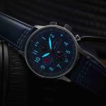 AVI-8 Hawker Hurricane Classic Chronograph Opal Blue